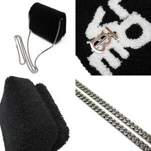 Burberry LOVE White Black Rolla Classic Motif Bag Pile